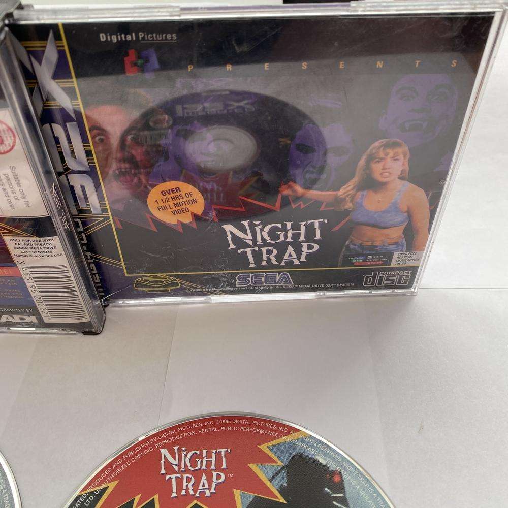 Buy Night Trap 32x cd game -@ 8BitBeyond Buy Night Trap 32x cd game -@ 8BitBeyond